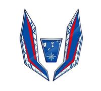 Protection Reservoir Moto Autocollant De Protection pour Réservoir, Pare-Brise, Garde-Boue Avant Et Jupe Latérale Moto pour Africa Twin 2016-2019