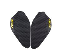 Protection Réservoir Moto Autocollant pour Yam&aha YZF-R3 YZF R3 YZFR3 2019-2023 Moto Côté Réservoir De Carburant Pad Protecteur Autocollant Autocollant Genouillère Réservoir Traction Pads