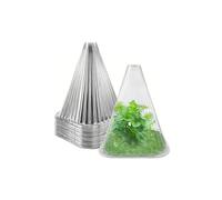 Protection Reutilisable for Plantes en PVC Anti Gel Et Limaces for Jardins Potagers Et Plantes en Pot Exterieures(Ten)