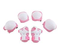 Protection Roller Enfant 6 Pcs Protège-Poignets/Coudières/Genouillères de Skateboard, Vélo, Patin a Roulette pour Enfant 3-10 ans S