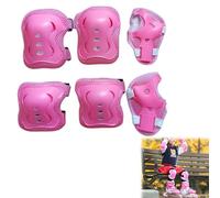 Protection Roller Enfant à pour Enfants de 6pcs avec Genouillères, Coudières et Protège-Poignets pour Enfants de 3 à 12 Ans, Adapté au Patinage en Plein Air et au Cyclisme, Sport Equipement Protection