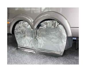 Protection roue de roues jumelées Longueur totale 155 cm Hindermann