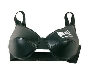 Protection seins femme Metal Boxe Noir S