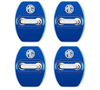 Protection Serrure Porte Voiture Compatible avec MG MG3 2013-2018, Protège-Serrure Porte Voiture et Décoration Installation Facile et Compatible Véhicule,Blue
