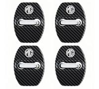 Protection Serrure Porte Voiture Compatible avec MG MG3 2013-2018, Protège-Serrure Porte Voiture et Décoration Installation Facile et Compatible Véhicule,Fiber Carbon