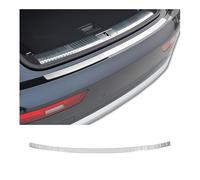 Protection Seuil de Pare-Chocs arrière - Compatible avec Audi Q5 2016-2022 - Couverture de Seuil de Coffre - Bande Seuil de Chargement - Style élégant - en Acier INOX Chromé Brossé