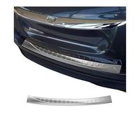 Protection Seuil de Pare-Chocs arrière - Compatible avec Fiat 500X 2015-2022 - Couverture de Seuil de Coffre - Bande Seuil de Chargement - Style élégant - en Acier INOX Chromé Brossé