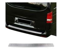 Protection Seuil de Pare-Chocs Arriére Compatible avec Mercedes Vito W447 2014-2023 Brossé