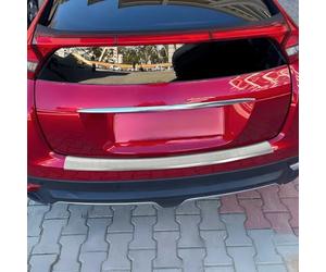 Protection Seuil de Pare-Chocs Arriére Compatible avec Mitsubishi Eclipse 2017-2024 INOX