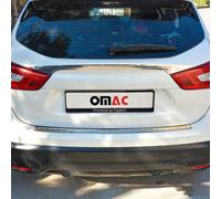 Protection Seuil de Pare-Chocs Arriére Compatible avec Nissan Qashqai 2014-2017 Acier