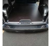 Protection Seuil de Pare-Chocs arrière - Compatible avec Opel Vivaro 2019-2022 - Couverture de Seuil de Coffre - Bande Seuil de Chargement - Style élégant - en Acier INOX Chromé Foncé