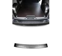 Protection Seuil de Pare-Chocs arrière - Compatible avec Peugeot Expert 2017-2022 - Couverture de Seuil de Coffre - Bande Seuil de Chargement - Style élégant - en Acier INOX Chromé Foncé