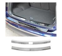 Protection Seuil de Pare-chocs Arriére kit pour VW Tiguan 2016-2024 Acier Inox