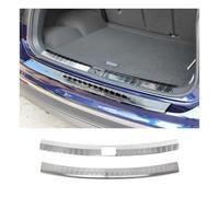 Protection Seuil de Pare-Chocs Arriére kit pour VW Tiguan 2016-2024 Acier INOX