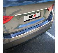 Protection seuil de pare-chocs arriére pour BMW X1 E84 2012-2015 FL Acier Chromé