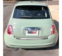 Protection Seuil De Pare-Chocs Arriére pour Fiat 500 500C 2007-2025 INOX Acier
