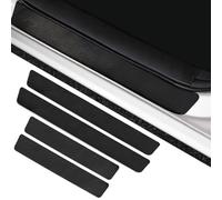DADYM Protection Seuil de Porte Voiture Carrosserie pour Peugeot Expert 3 (III) V I 2016-2024,Carbone Adhésif Protege Portiere Voiture Seuil de Porte Voiture Anti Rayure,4Pcs,B-Lack