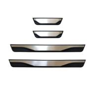 SANQIUTOU Protection Seuil de Porte Voiture pour BMW 5 Series E39 1995-2002, Bande Décorative Anti-Usure de Seuil Matériau en Acier Inoxydable, 4Pcs