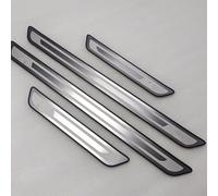 Protection Seuil de Porte Voiture pour Ford Kuga 3 (III) St-Line & Vignale I 2019-2023 2024, Bande Décorative Anti-Usure de Seuil Matériau en Acier Inoxydable, 4Pcs,Silver