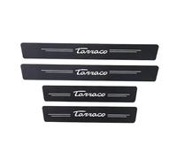 Protection seuil Porte Voiture en Fiber Carbone Autocollant Anti-Rayures pour Seat Leon Tarraco FR Mk2 Mk3 Altea Ibiza Altea, Plinthes Garniture Accessoires,A