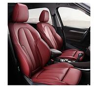 Protection Siège Ensembles Ensemble Complet Housses Siège Voiture Cuir Personnalisées pour Mercedes pour Benz Ml350 Ml400 Ml320 Ml300 Ml500 R320 R400 R300 R350 R500 R200 R260 Seat(VIN Rouge,B)