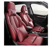 Protection Siège Ensembles Ensemble Complet Housses Siège Voiture Cuir Personnalisées pour Mercedes pour Benz Ml350 Ml400 Ml320 Ml300 Ml500 R320 R400 R300 R350 R500 R200 R260 Seat(VIN Rouge,A)