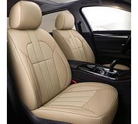 Protection Siège Ensembles Housse De Siège Voiture Personnalisée pour Lexus Es300 Es350 Es330 Es250 Es300h Is350 Is200 Is250 Is300 Is220 Is300h Cuir Vachette(Beige,Standard)