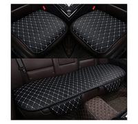 Protection Siège Ensembles Housse Siège Voiture Coussin en Cuir pour VW pour Polo pour Atlas pour Jetta pour Bora pour EOS pour Sharan pour Variante pour Coccinelle pour Scirocco pour Up(Black White)
