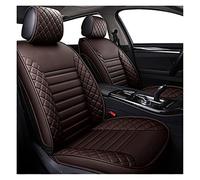 Protection Siège Ensembles Housses De Siège Voiture pour Ford pour Focus 2 3 pour S-Max pour Fiesta pour Kuga pour Ranger pour Mondeo Mk3 pour Fusion Cuir Spécial Style(Café,B)