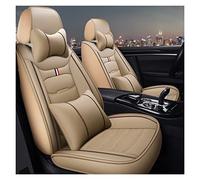 Protection Siège Ensembles Housses Siège Voiture À Couverture Complète 5 Places pour CRV pour Fit pour Jazz pour Accord pour Civic pour Odyssey pour Pilote pour Vezel pour Stream(Beige,A)