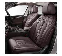 Protection Siège Ensembles Personnalisé pour Toyota pour Corolla Housse Siège Voiture Cuir pour Prius pour Prado pour Land Cruiser pour Rav4 pour Couronne pour Camry pour Highlander(Café,Standard)