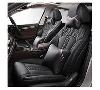 Protection Siège Ensembles Personnalisé pour Toyota pour Corolla Housse Siège Voiture Cuir pour Prius pour Prado pour Land Cruiser pour Rav4 pour Couronne pour Camry pour Highlander(Noir,Luxury)