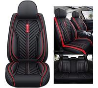 Protection Siège Ensembles pour Nissan pour Qashqai J10 J11 Housse Siège Voiture pour Juke pour Murano Z51 pour X Trail pour Versa pour Teana J32 pour Almera pour Classic G15(Black Red Line)