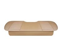 Protection Siège Housse De Siège De Voiture En Cuir Pu, Coussin Intérieur, Accessoires De Protection Universels(Beige,Arrière)