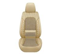 Protection Siege Voiture Pour MG ZS EV GT EHS RX5 MG4 MULAN MG5 | Housses siège universelles à couverture complète 1 pièce accessoires voiture pour MARVEL R MG6(Beige)