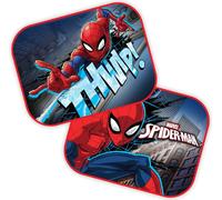 Spiderman Paire Petits Rideaux Parasol Latéral Voiture Bébé Miroir Auto Ventouse
