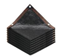 Protection Solaire 90% à Abat,Maille RéSistante pour Bloquer Les Rayons UV Noir pour Plantes De Jardin des Fleurs Ou Chenil Toit Couvre,5x10m