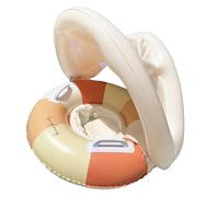 Protection Solaire Baby Pool Float - Couvercle de la canopée UV, siège de Harnais sécurisé | Entraîneur de Natation Gonflable avec de l', du matériel résistant aux fuites pour la Natation pour no