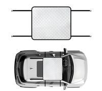 Protection solaire de camping pour toit ouvrant - Housse portable avec élastiques pour protéger la chaleur et les intempéries