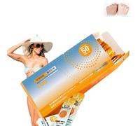 Protection solaire de voyage, mini crème solaire format voyage, lotion Sunscreen avec protection UVA/UVB, écran solaire avec indice de protection solaire 50+, résistant à la transpiration et extra