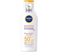 Protection solaire lait FPS 50+ - NIVEA SUN - Protect & Sensitive - Pack de 2x200ml