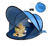 Protection solaire - Montage rapide portable - 130 x 130 x 100 cm - Cabana de camping d'été - Pour 2 à 3 personnes, aventure, jardin, pelouse, parc, arrière-cour, randonnée, pêche