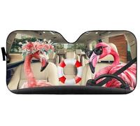 Protection Solaire Pare-Brise Le Chauffeur à Couronne Rouge Un Portable M | Couverture Pare-Soleil Pare-Brise Auto Protection UV Isolation Thermique Store Solaire Pare-Brise Auto couple