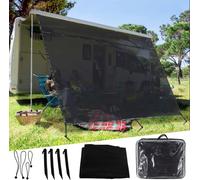 Protection solaire pour camping-car Poweka 2,44m x 4,57m, avec verrou UV