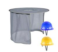Protection solaire pour casque de chantier, respirant, léger, intégral - Protection de la nuque - Pour chantiers, travaux de construction routière, couvreurs, peintres et entreprises
