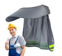 Protection solaire pour casque de sécurité | Visière de protection solaire Accessoires de casque, Bande réfléchissante, Accessoire de casque pour chantier, jardin, entrepôt, extérieur, unisexe