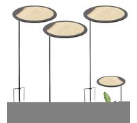 Protection Solaire pour d'Extérieur | Abri Anti-UV 3 Pièces - Protection Portable Escamotable pour Fleurs Et Jardins - Terrasse Balcon Cour Piscine Arrière-Cour
