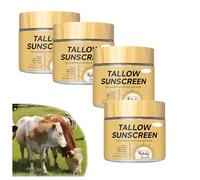 Protection solaire pour le sébum de bœuf - Avec oxyde de zinc - Protection naturelle contre l'humidité pour les peaux sèches et sensibles et tous les âges - Formule non grasse (4)