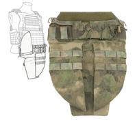 Protection Tactique pour L'aine, Plaque D'entrejambe, Poche Molle Universelle, Protection Abdominale pour Le Combat en Extérieur(Ruins CP)