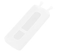Protection Télécommande TV en Silicone Blanc Taille S, Coque Transparente | Protection Telecommande Tv, Bouton Visible, Prise en Main Facile, Usage Salon et Chambre